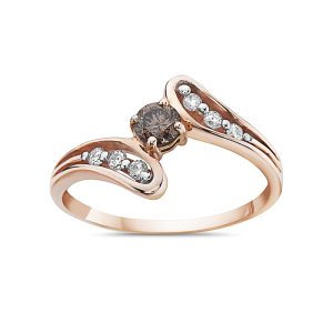 VIVID BROWN DIAMOND,RING
