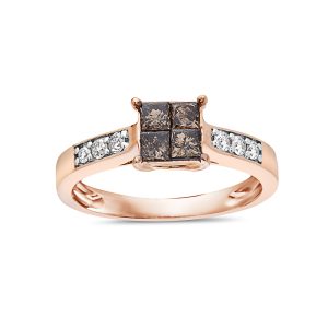 VIVID BROWN DIAMOND,RING