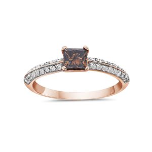 VIVID BROWN DIAMOND,RING