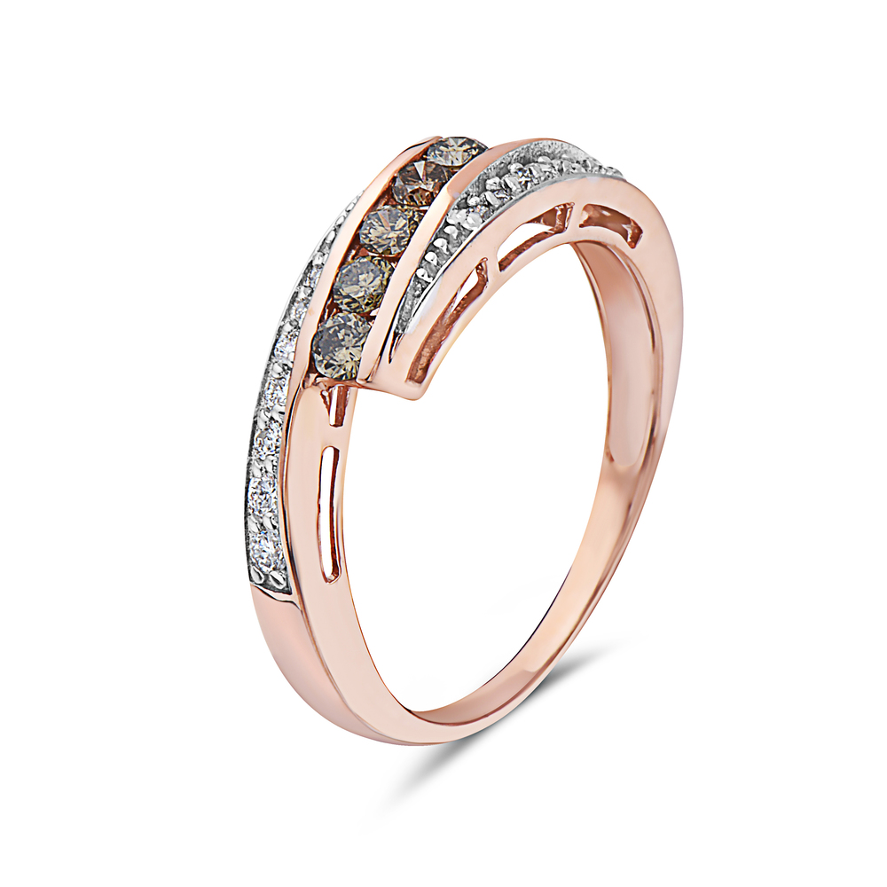 VIVID BROWN DIAMOND,RING - Image 2