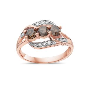 VIVID BROWN DIAMOND,RING