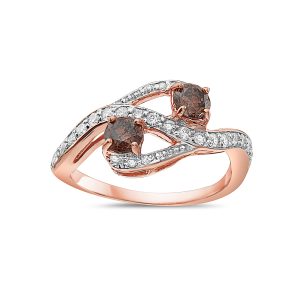 VIVID BROWN DIAMOND,RING