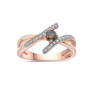 VIVID BROWN DIAMOND,RING