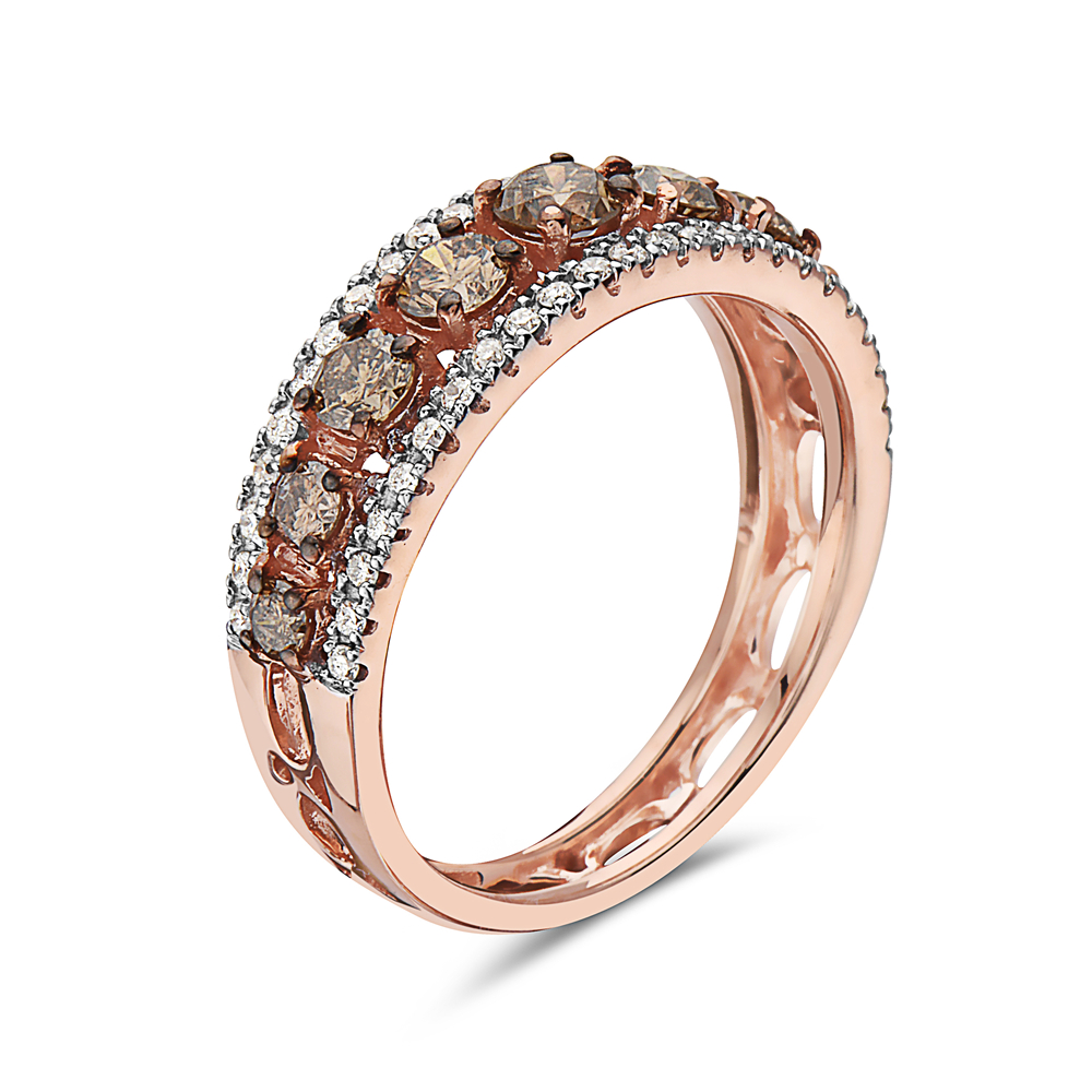 VIVID BROWN DIAMOND,RING - Image 2