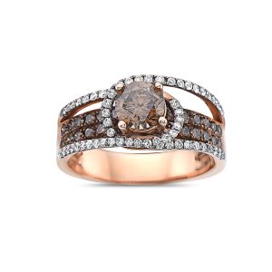 VIVID BROWN DIAMOND,RING
