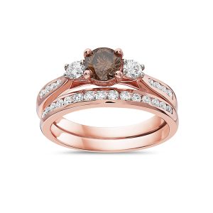 VIVID BROWN DIAMOND,RING