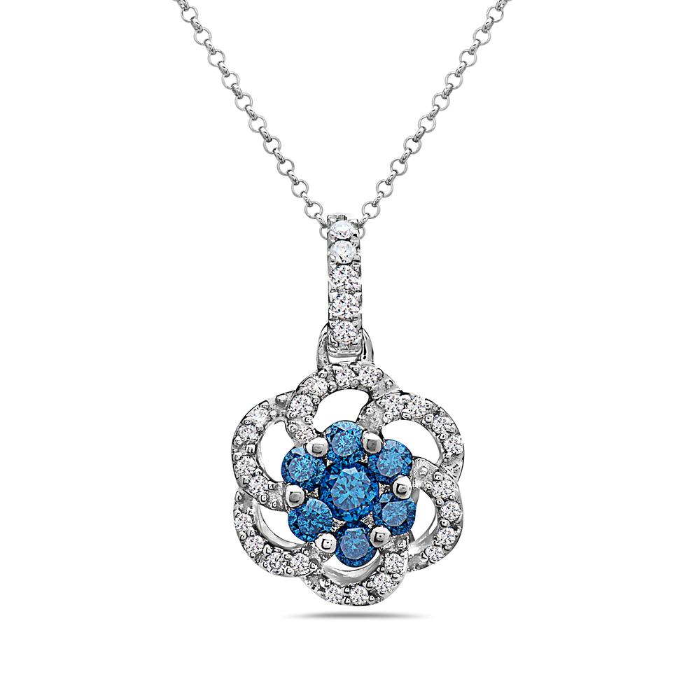 TRUEBLUE DIAMONDS PENDANT
