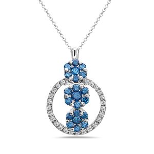 TRUEBLUE DIAMONDS PENDANT
