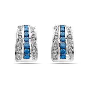 TRUEBLUE DIAMONDS,EARRINGS