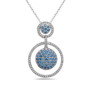 TRUEBLUE DIAMONDS,PENDANT