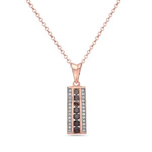 VIVID BROWN DIAMOND,PENDANT