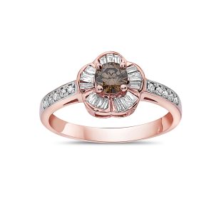 VIVID BROWN DIAMOND,RING