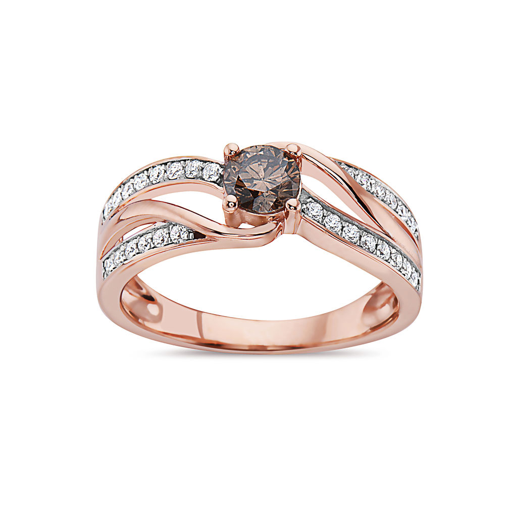 VIVID BROWN DIAMOND,RING