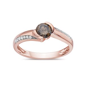 VIVID BROWN DIAMOND,RING