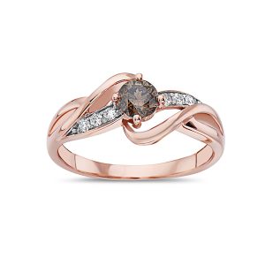 VIVID BROWN DIAMOND,RING