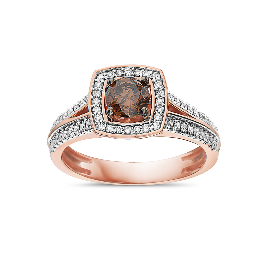 VIVID BROWN DIAMOND,RING