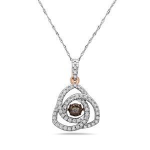 VIVID BROWN DIAMOND,PENDANT