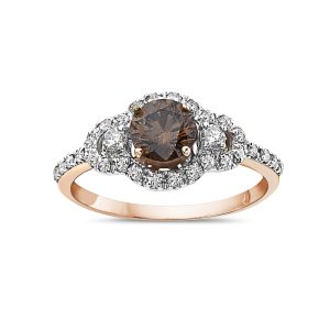 VIVID BROWN DIAMOND,RING