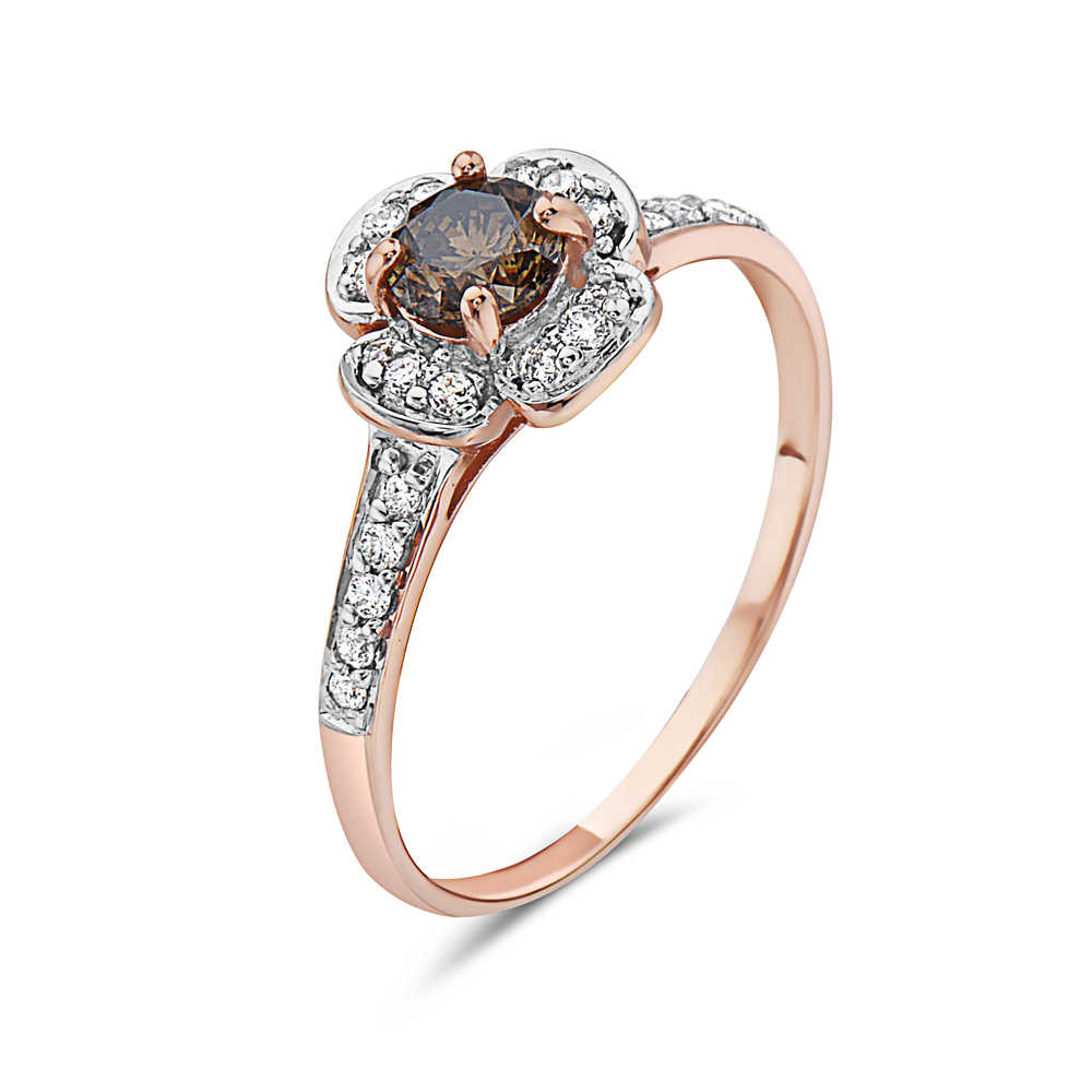 VIVID BROWN DIAMOND,RING - Image 2