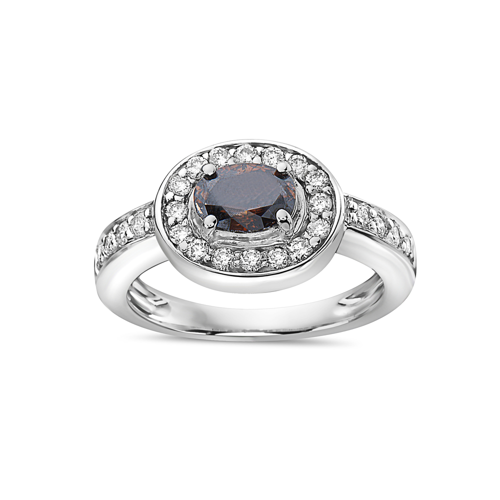 VIVID BROWN DIAMOND,RING