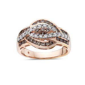 VIVID BROWN DIAMOND,RING