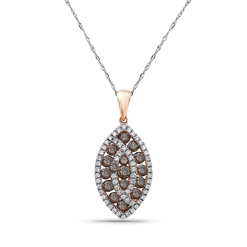 VIVID BROWN DIAMOND,PENDANT