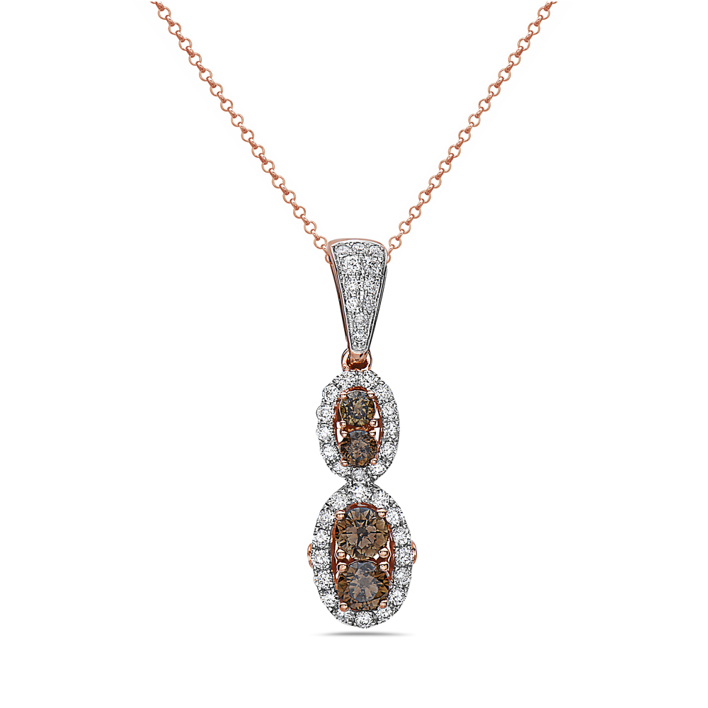 VIVID BROWN DIAMOND,PENDANT - Image 2