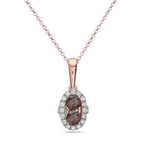 VIVID BROWN DIAMOND,PENDANT