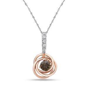 VIVID BROWN DIAMOND,PENDANT