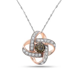 VIVID BROWN DIAMOND,PENDANT