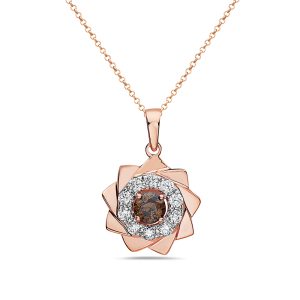 VIVID BROWN DIAMOND,PENDANT
