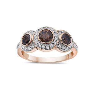 VIVID BROWN DIAMOND,RING