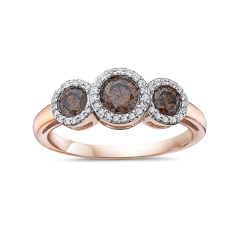 VIVID BROWN DIAMOND,RING