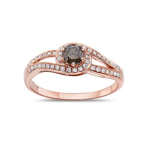 VIVID BROWN DIAMOND,RING