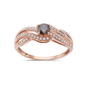 VIVID BROWN DIAMOND,RING