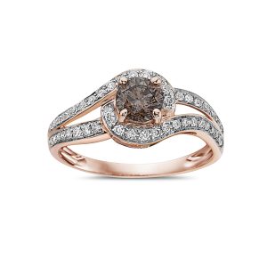 VIVID BROWN DIAMOND,RING