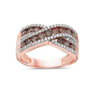 VIVID BROWN DIAMOND,RING