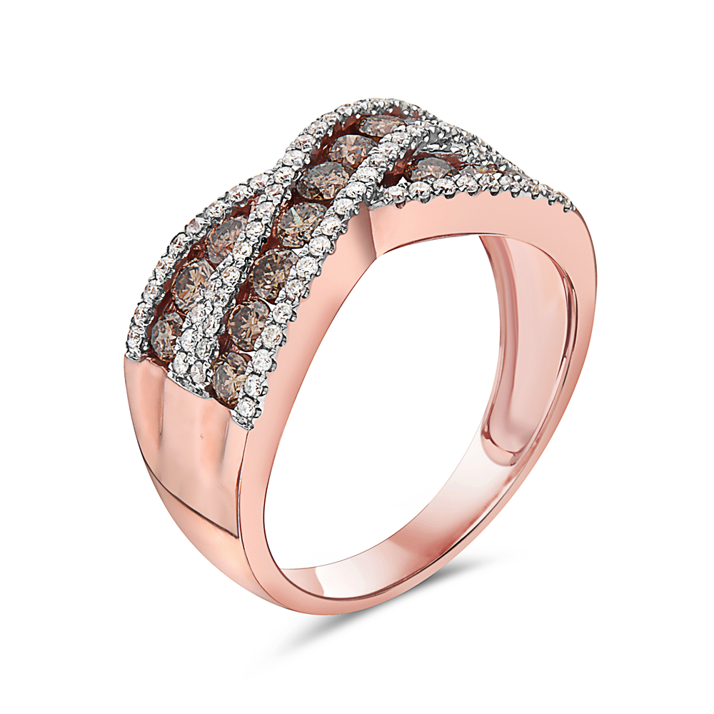 VIVID BROWN DIAMOND,RING - Image 2