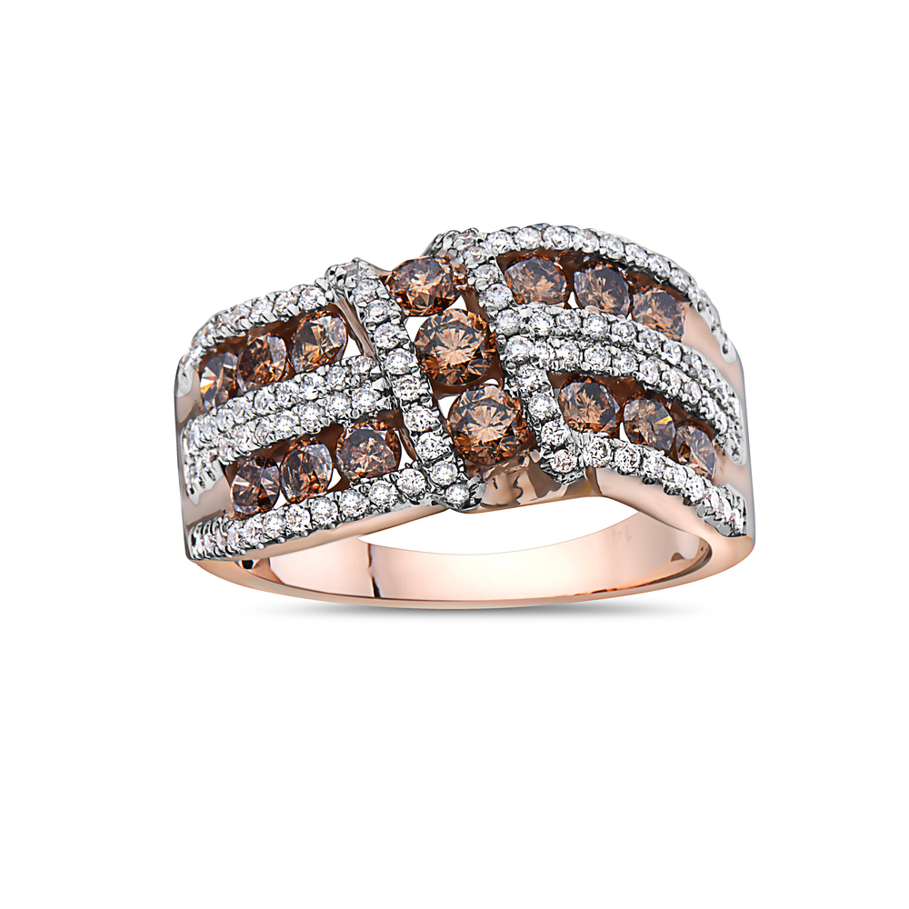 VIVID BROWN DIAMOND,RING