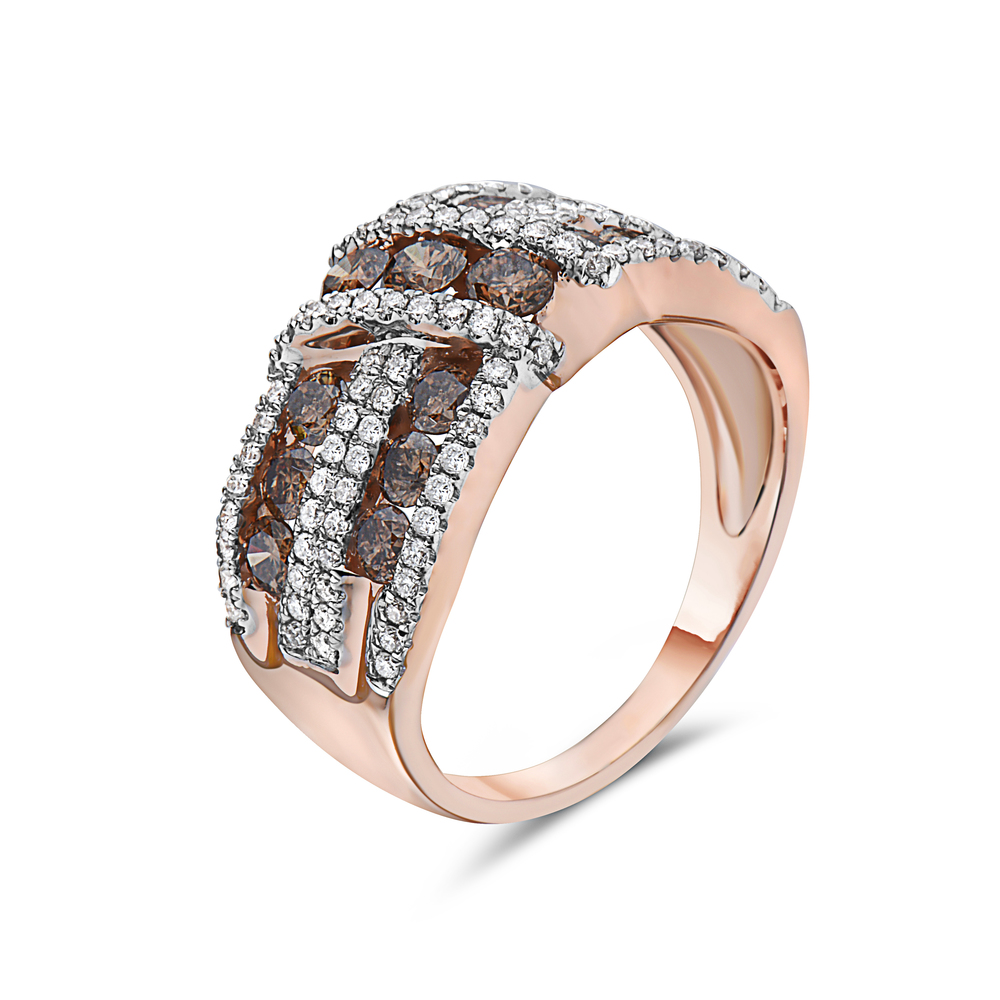 VIVID BROWN DIAMOND,RING - Image 2