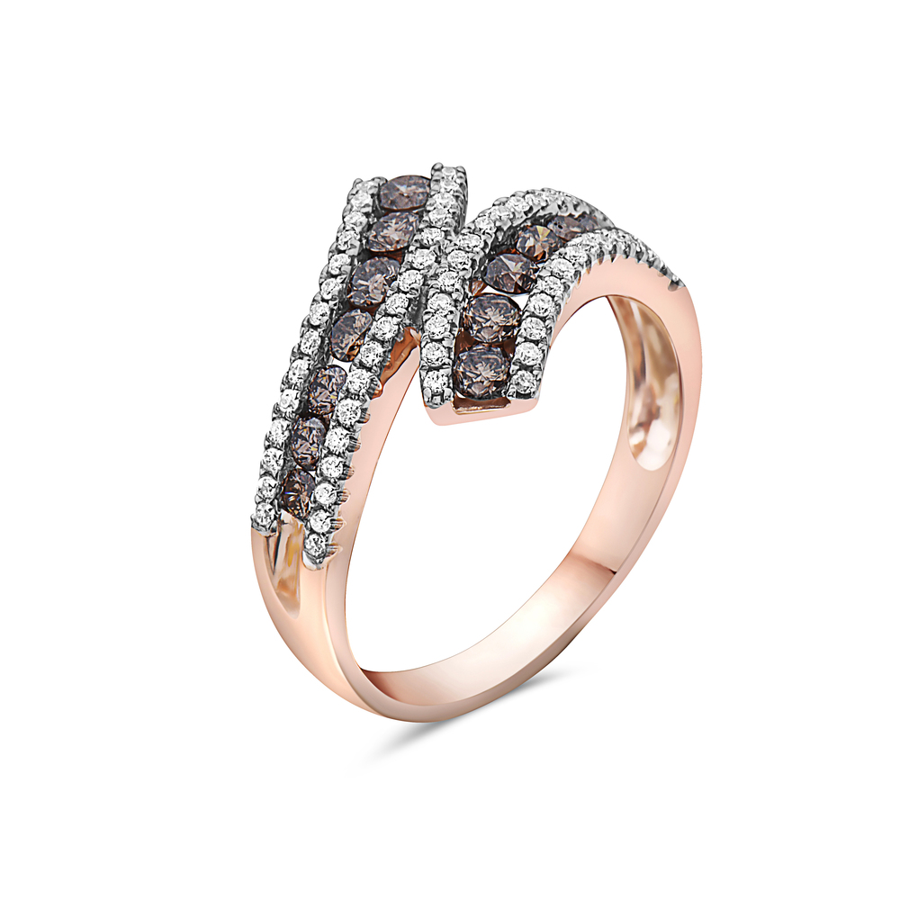 VIVID BROWN DIAMOND,RING - Image 2