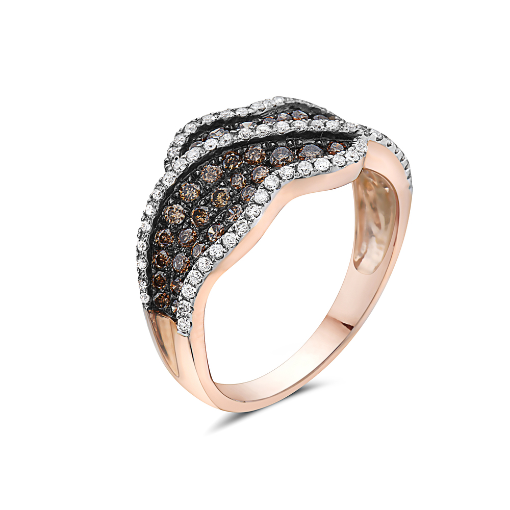 VIVID BROWN DIAMOND,RING - Image 2