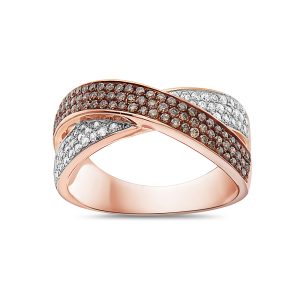 VIVID BROWN DIAMOND,RING