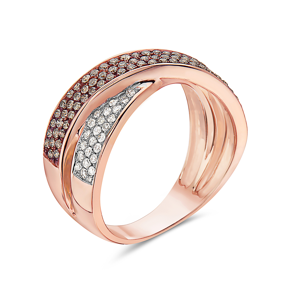 VIVID BROWN DIAMOND,RING - Image 2