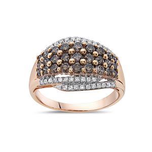 VIVID BROWN DIAMOND,RING