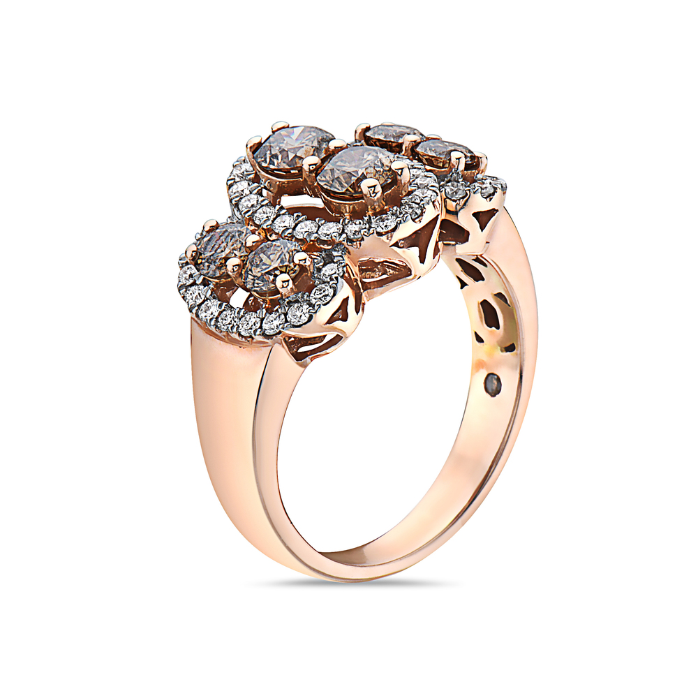 VIVID BROWN DIAMOND,RING - Image 2