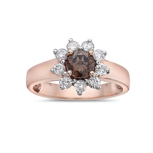 VIVID BROWN DIAMOND,RING