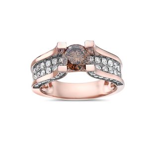 VIVID BROWN DIAMOND,RING