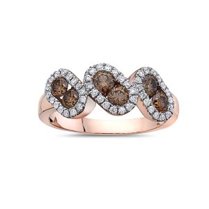 VIVID BROWN DIAMOND,RING