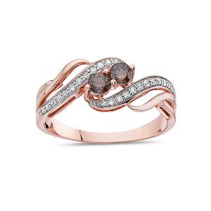 VIVID BROWN DIAMOND,RING